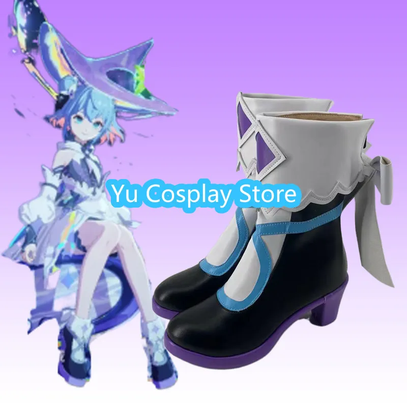 

Game Role-playing Shoes, Witch Magic Girl BootsHalloween Party Shoes