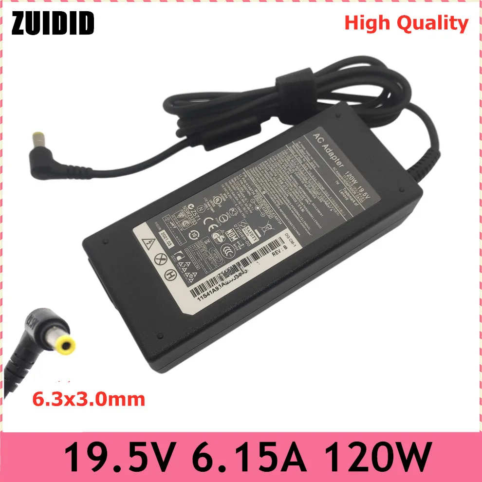 All-in-one pc Fonte de Alimentação para Lenovo Carregador Portátil Adaptador ac Thinkcentre B300 B305 C305 19.5v 6.15a 120w 6.3×3.0 mm