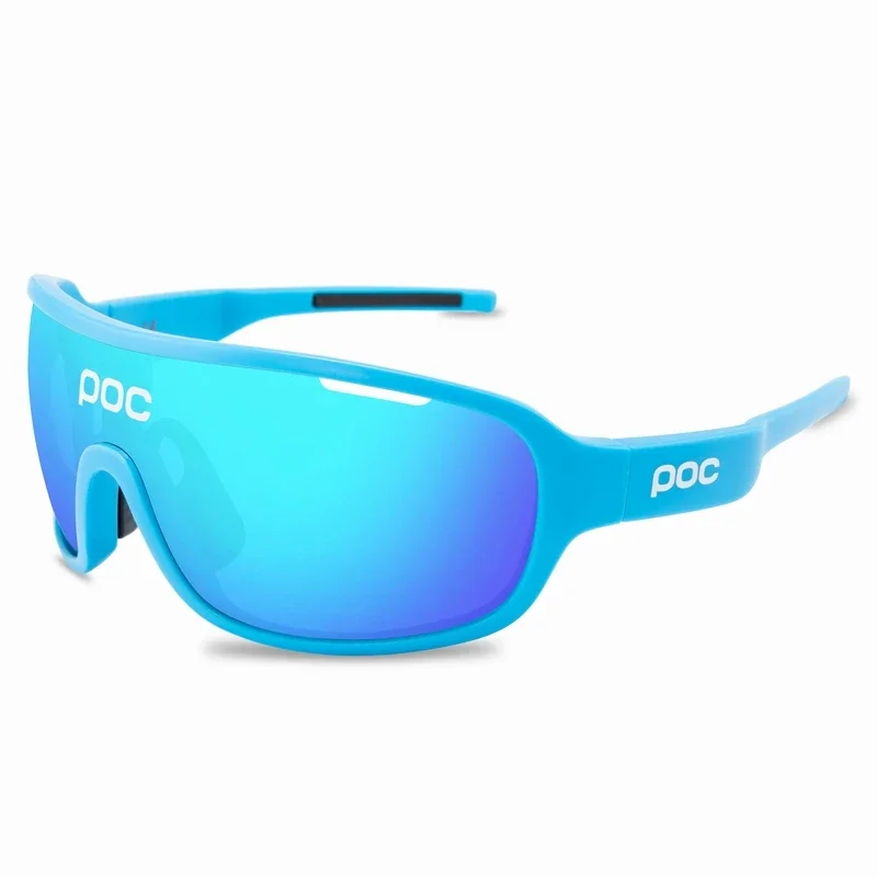 POC DO BLADE  4 Lens Set Outdoor Sport Sunglasses UV400 Eyewear Mtb Cycling Glasses Men Women Bike Bicycle Goggles