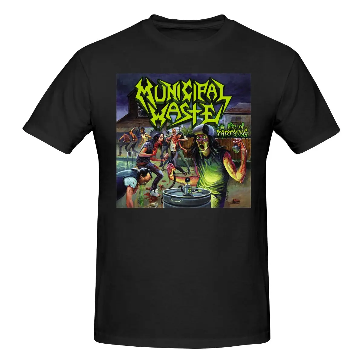 

Municipal Waste Men's Classic Unisex Cotton T-Shirt for Men & Women, Classic Tee