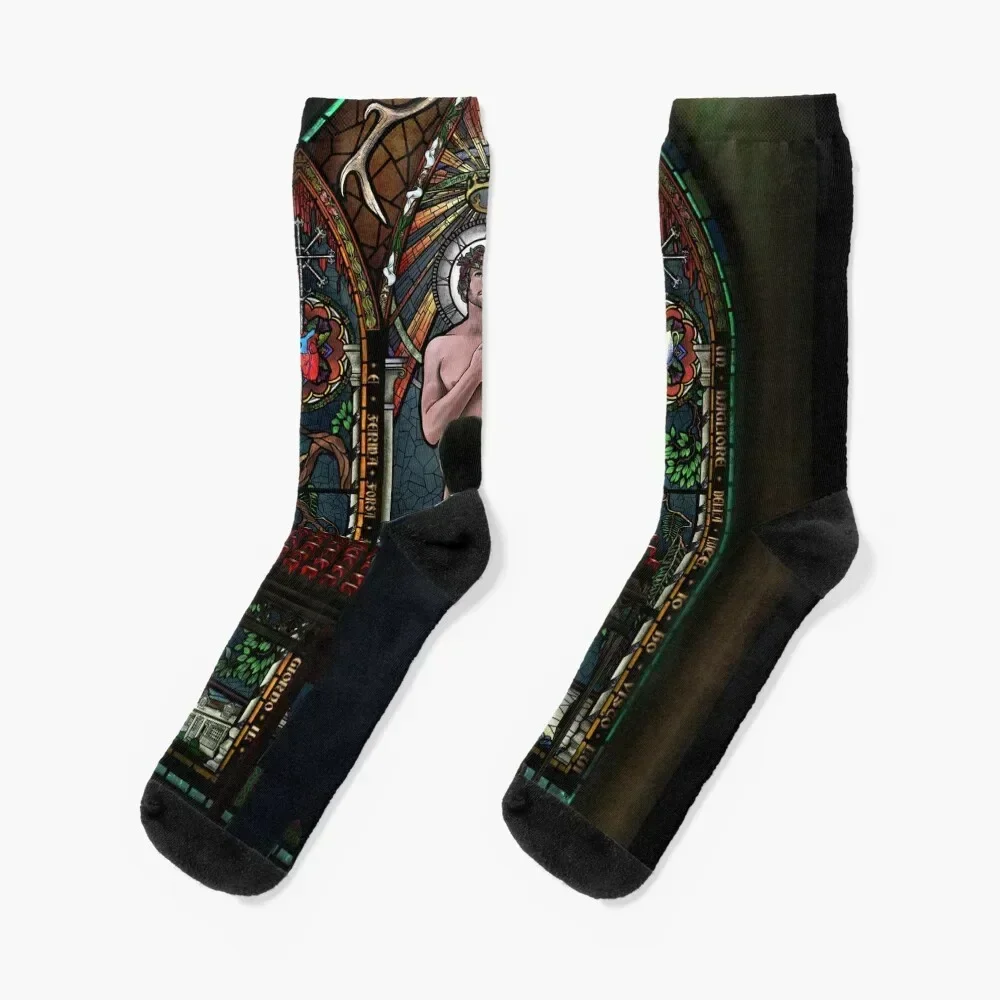 

HANNIBAL: The Beam and the Beat Socks Sports Thermal man winter Socks Woman Men's