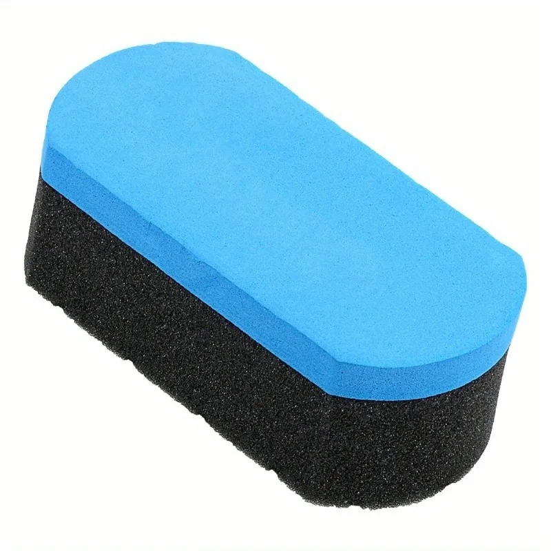 1pc Detailing Cleaning Tool, Auto Care Professional Car Wash Sponge, Hex Waxing Buffing Applicator Pad