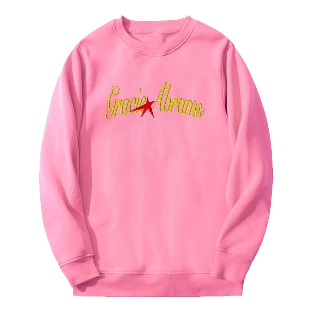 Gracie Abrams Star Merch bluza 2024 Tour Crewneck typu Streetwear z długim rękawem mężczyzn kobiet modne ciuchy