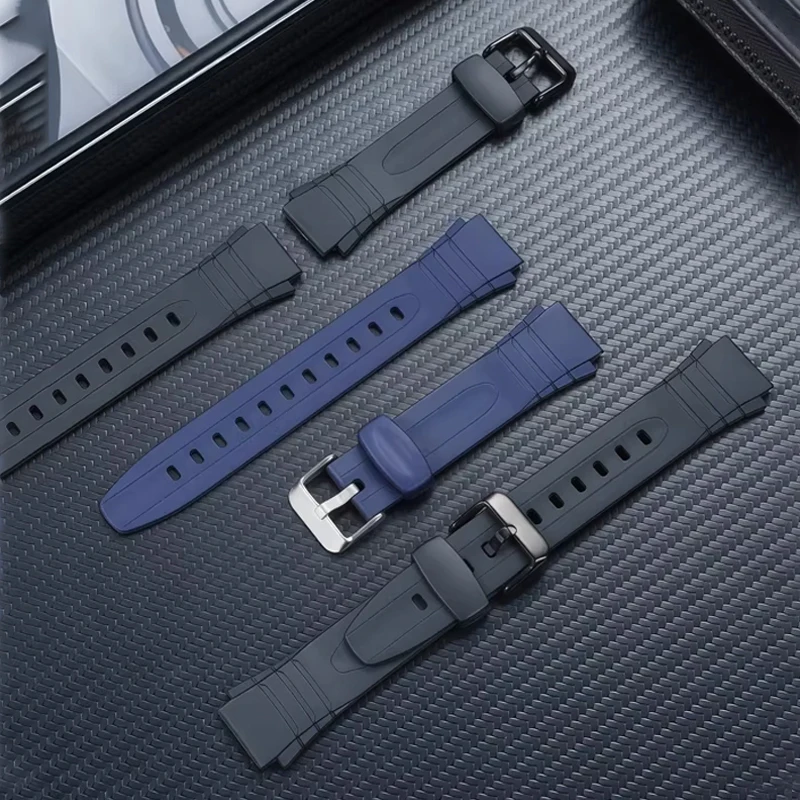 

Ремешок из силиконовой резины 18 мм для Casio AE-1200 F-200W-1A/F-200 серии, ремешок для часов, мужской и женский браслет, аксессуары