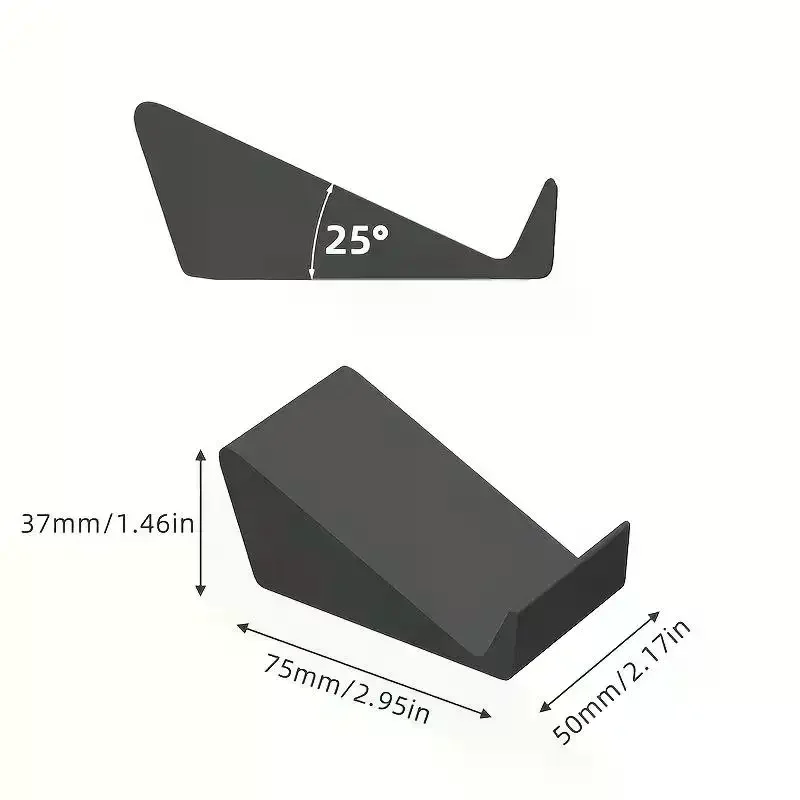2Pcs Universal Soundbar Stand Base For Desktop Monitor Speaker TV Audio Speaker Bracket Feet Adjustable Audio Support