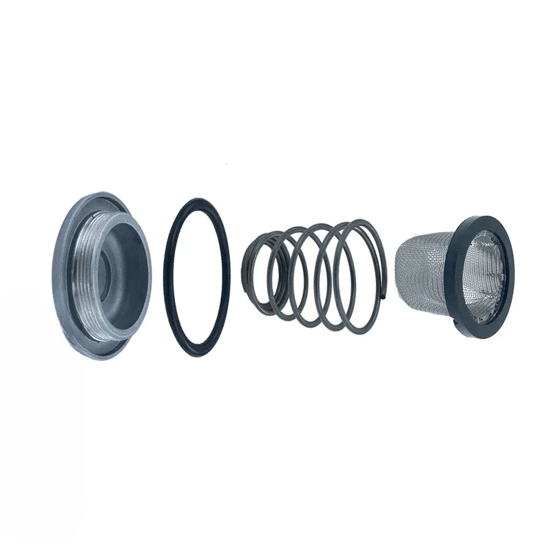 2pcs Motorcycle 110 125 150 Oil Drain Screw Filter Screen Spring Seal Ring Machine Oil Filter Screen