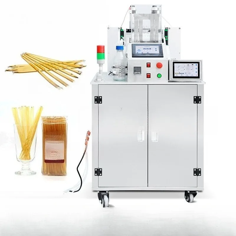 Automatic honey strip double-head peristaltic pump, filling and sealing machine