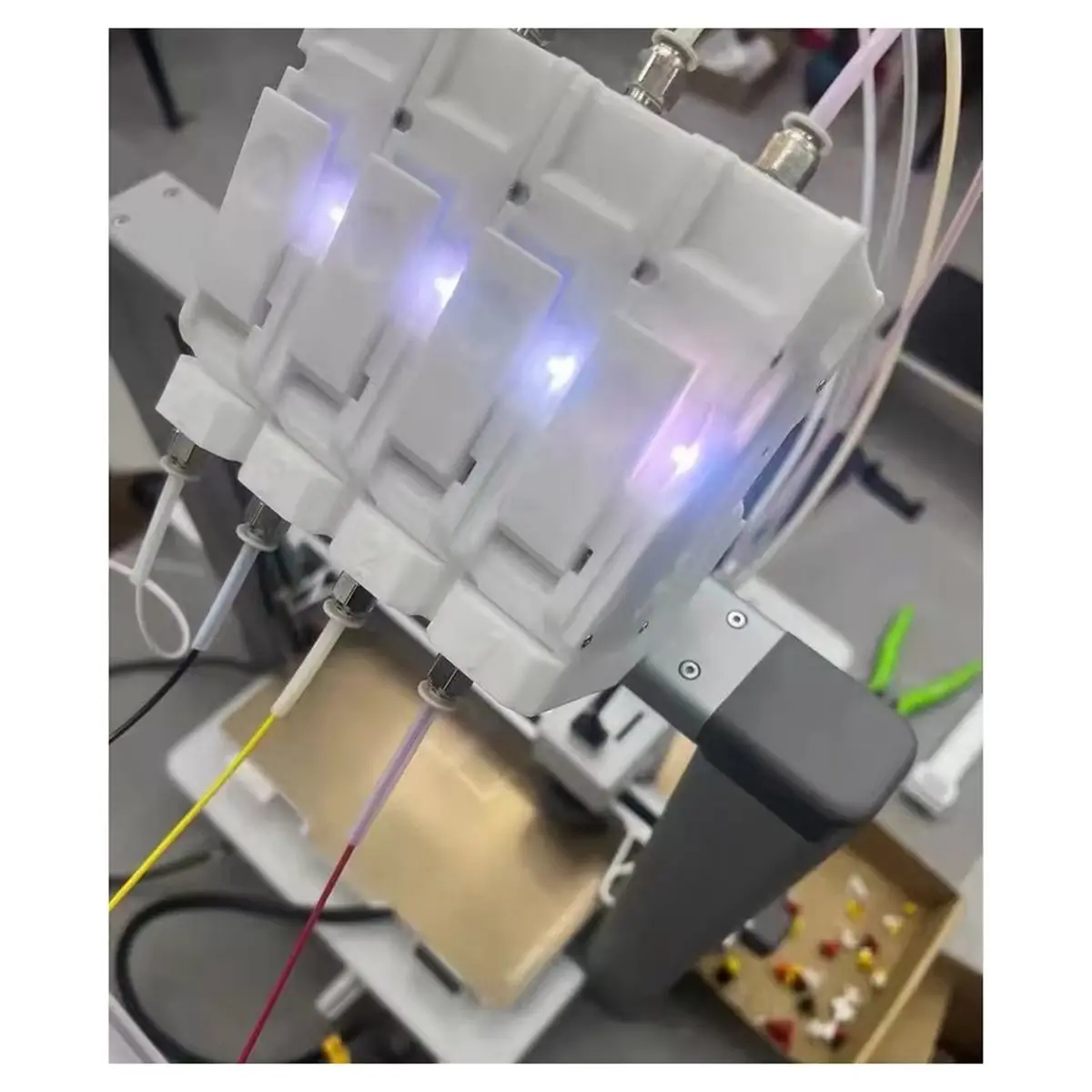 A14M Latest BMCU Lite 370C Open Source MMU Solution Auto Refill Farm for A1 A1mini Multiple Color Expansion