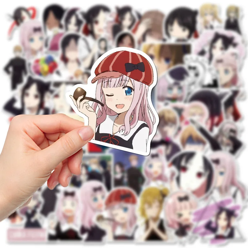 50pcs Anime Kaguya-sama Series Graffiti Stickers Suitable for Helmets Desktop Wall Decoration DIY Sticker Pack Wholesale