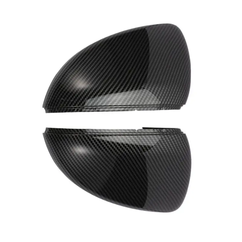 A13F-Car Rearview Mirror Covers Exterior Rearview Mirror Cover 5G0 857 537 E 5G0 857 538 E For Golf 7 2014-2018