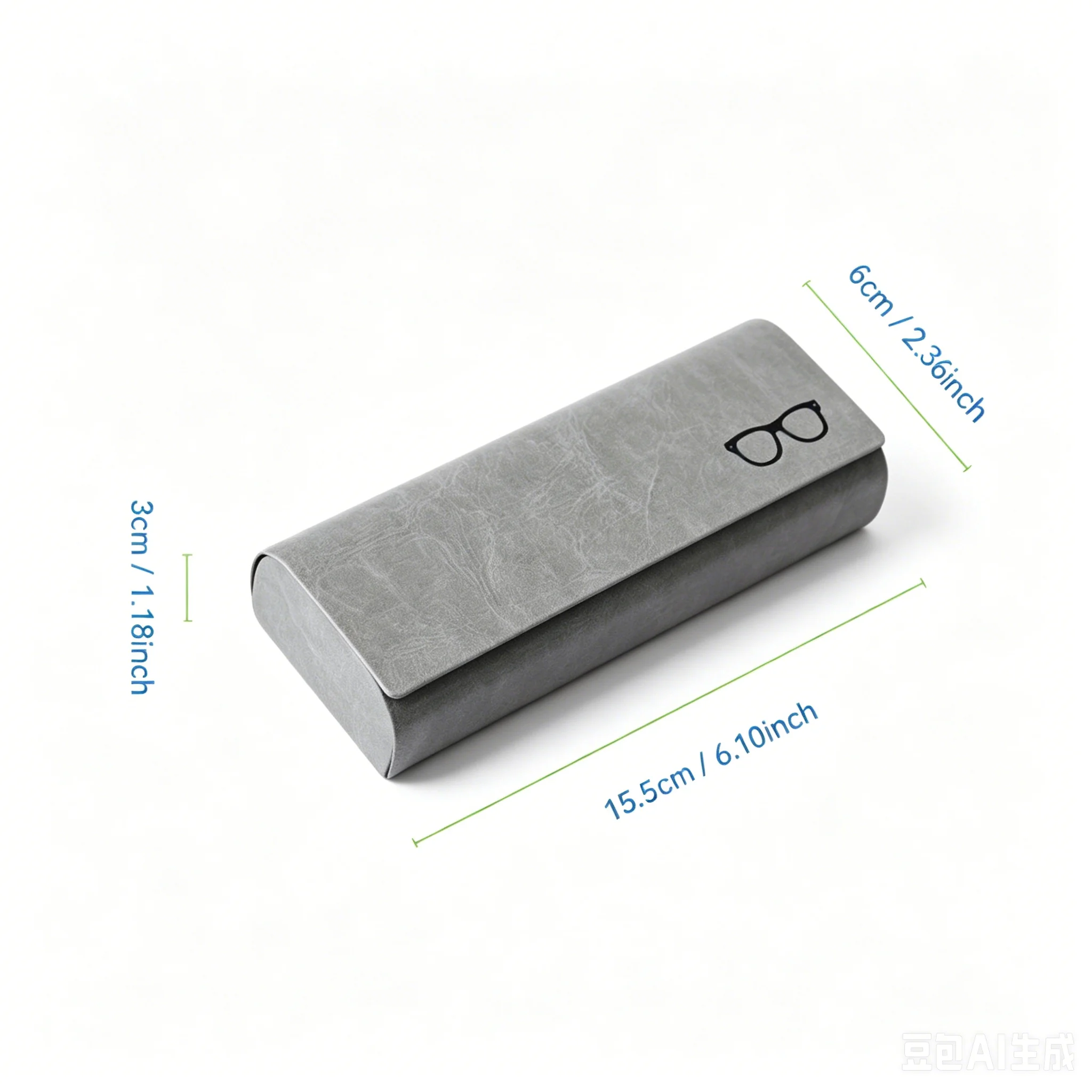Fashion Metal Glasses Case Large Capacity Hard Eyeglass Case Portable Dustproof Spectacle Holder Box For Women Men