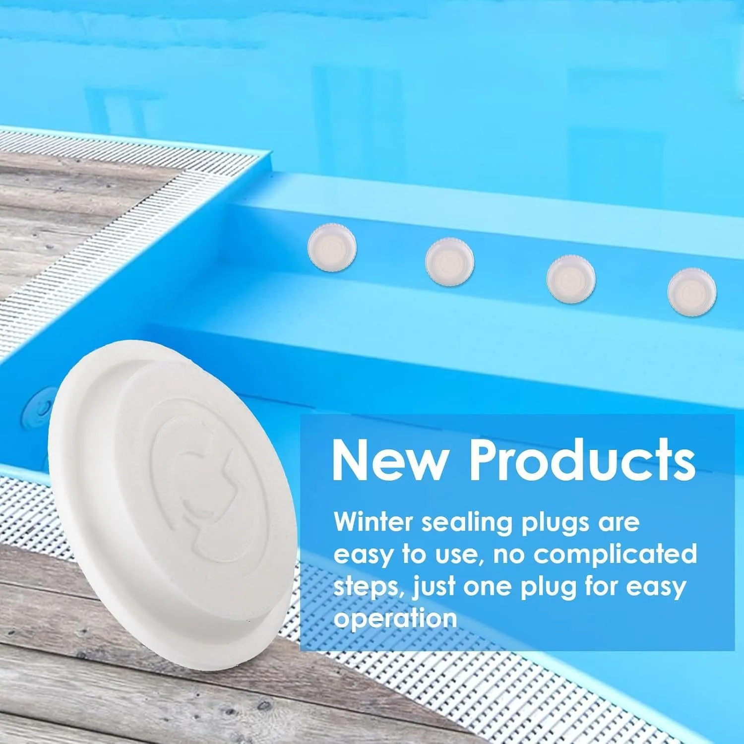 Pool Nozzle Cover Silicone Eyeball Nozzle Cover For Hayward SP1419D Pool Winter Sealing Plug