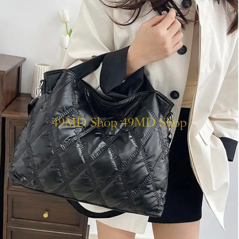 

49MD Fashion Nylon Bag With Ergonomic Handle Spacious Interior Work Bag