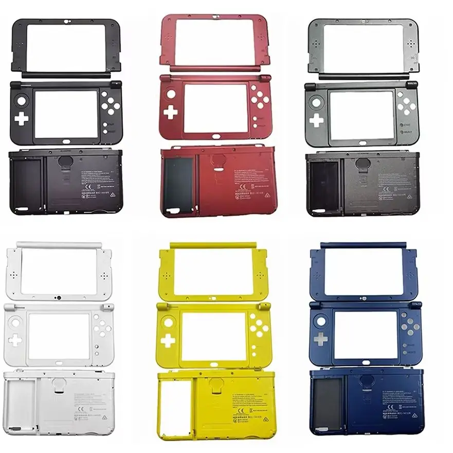 Complete Housing Shell Set Fit for New 3DS XL LL, Full Outer Casing Replacement Kit, Nintendo Game Console Repair Accessory