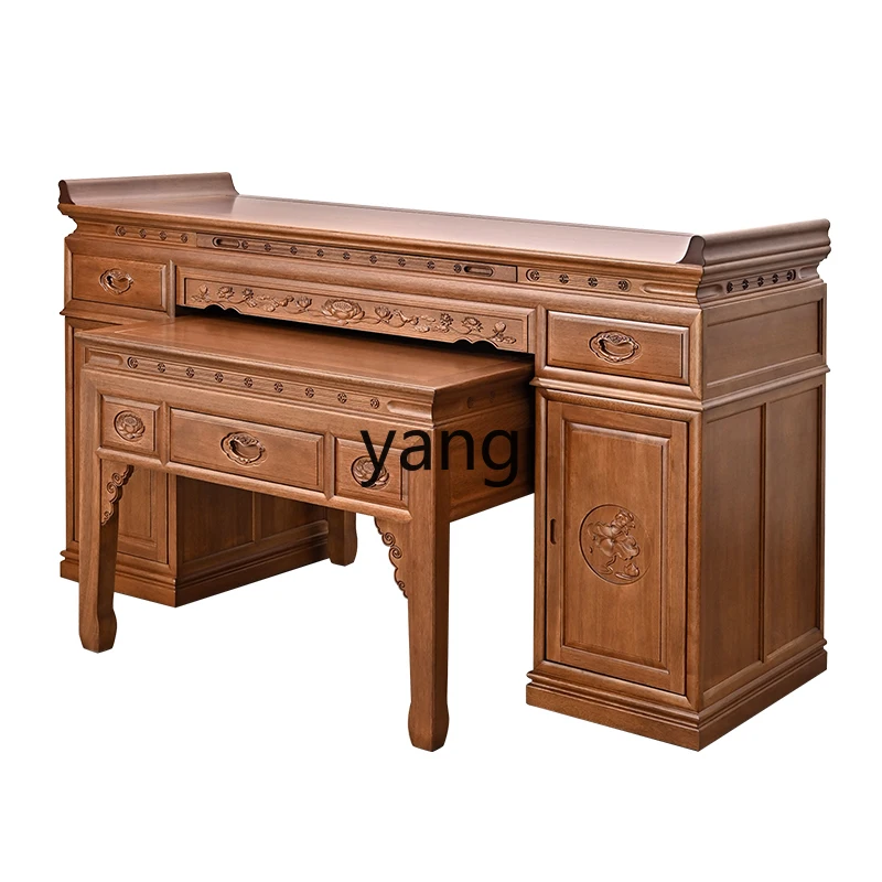 

ZL all solid wood Buddha table New Chinese gongtai table Incense table Shentai