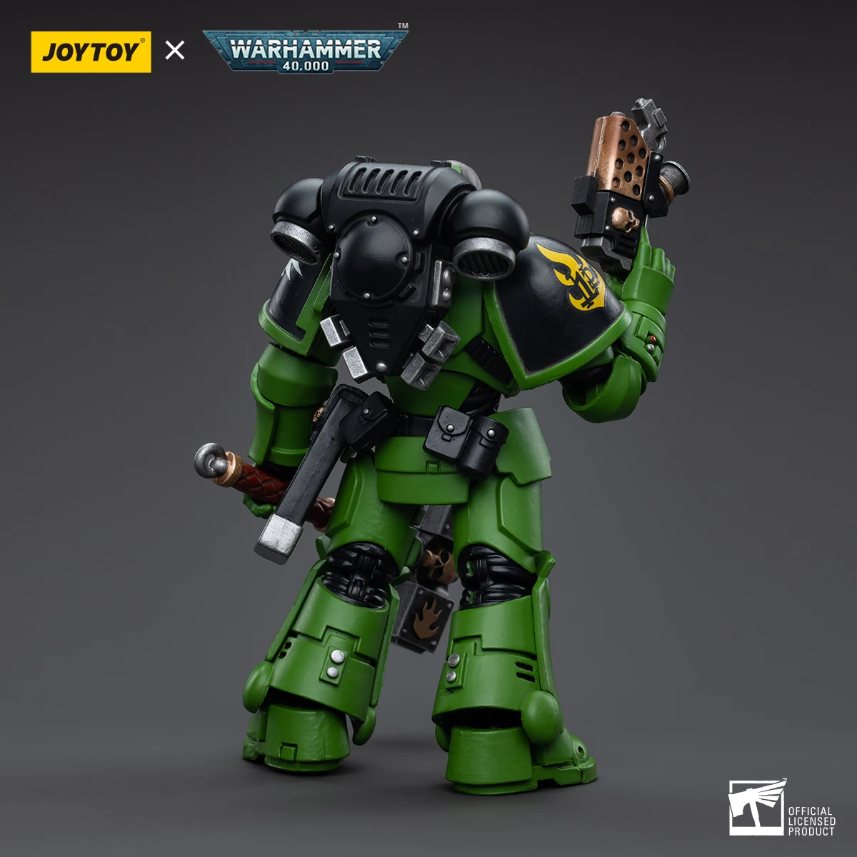 『In Stock』JOYTOY 1/18 Warhammer 40K Salamanders Assault Intercessors Sergeant Krajax Anime Game Collection Military Model Set