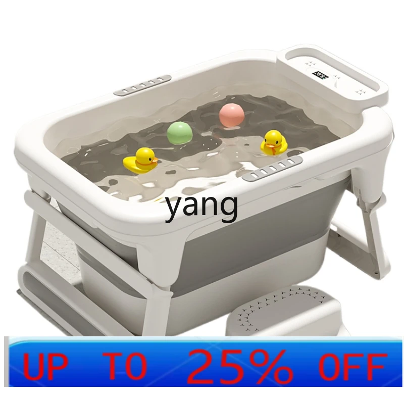 

CX Baby Bathtub Baby Bath Bucket Children's Large Household Foldable Bath Barrel
