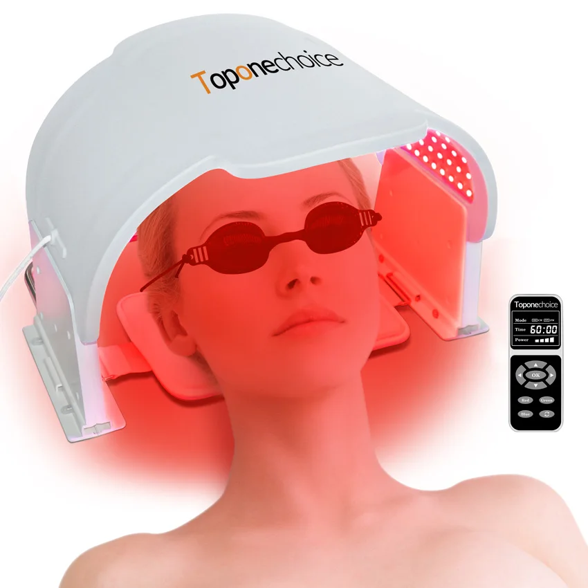 7 Colors 990 LEDs Photon Therapy Soft Silicone Beauty Body Facial Mask Red Light Therapy Machine for Acne Wrinkle Anti-aging