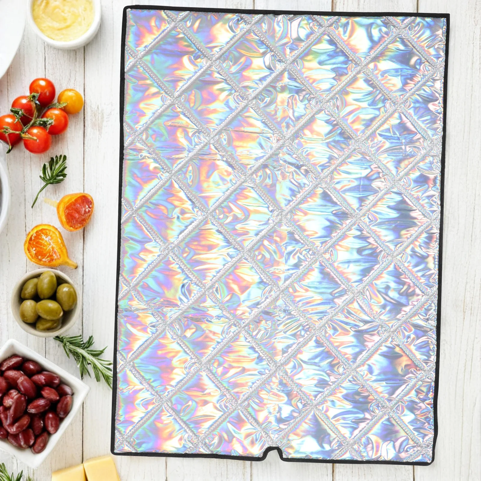 

Insulated Refrigerator Cover Waterproof Uv Resistant Fridge Protector For Outdoor Indoor Freezer Beverage Cooler