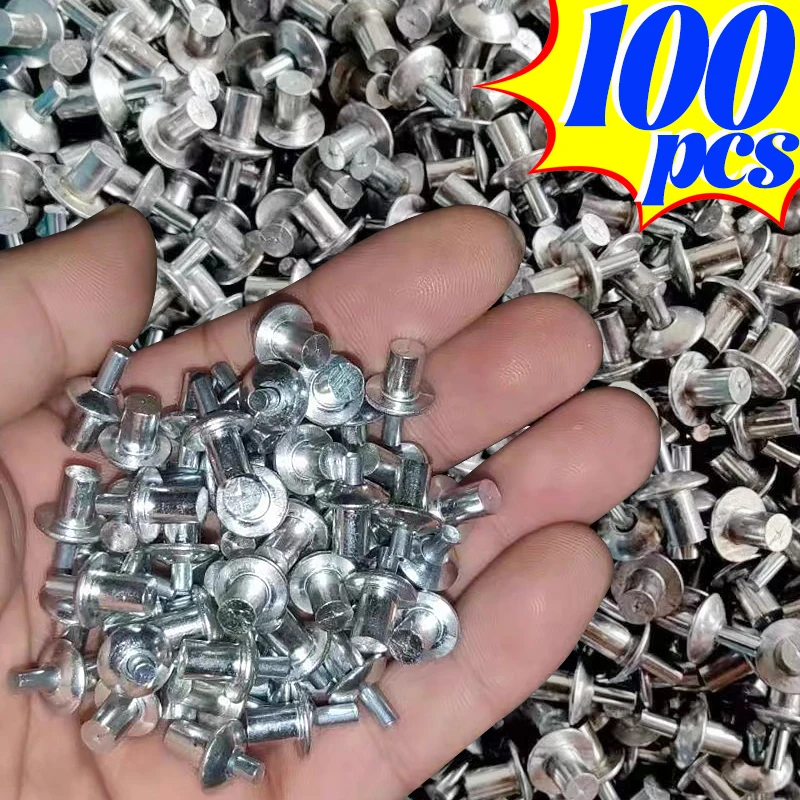 

Metal Knock Type Aluminum Alloy Expansion Rivets Hammer Drive Nails Head Piercing Metal Rod Screws Board Wall Fasteners Part