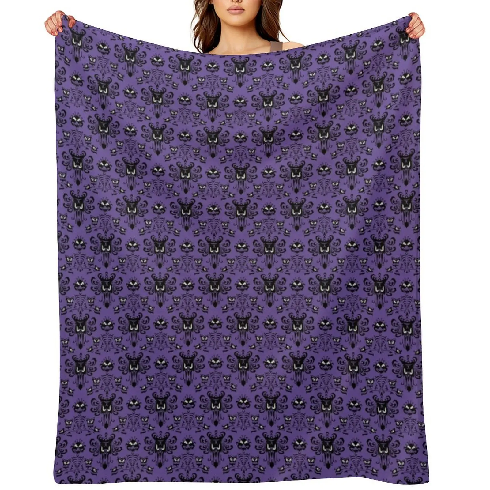 Haunted Mansion Throw Blanket Travel Shaggy manga Hairys cosplay anime Plush Blankets