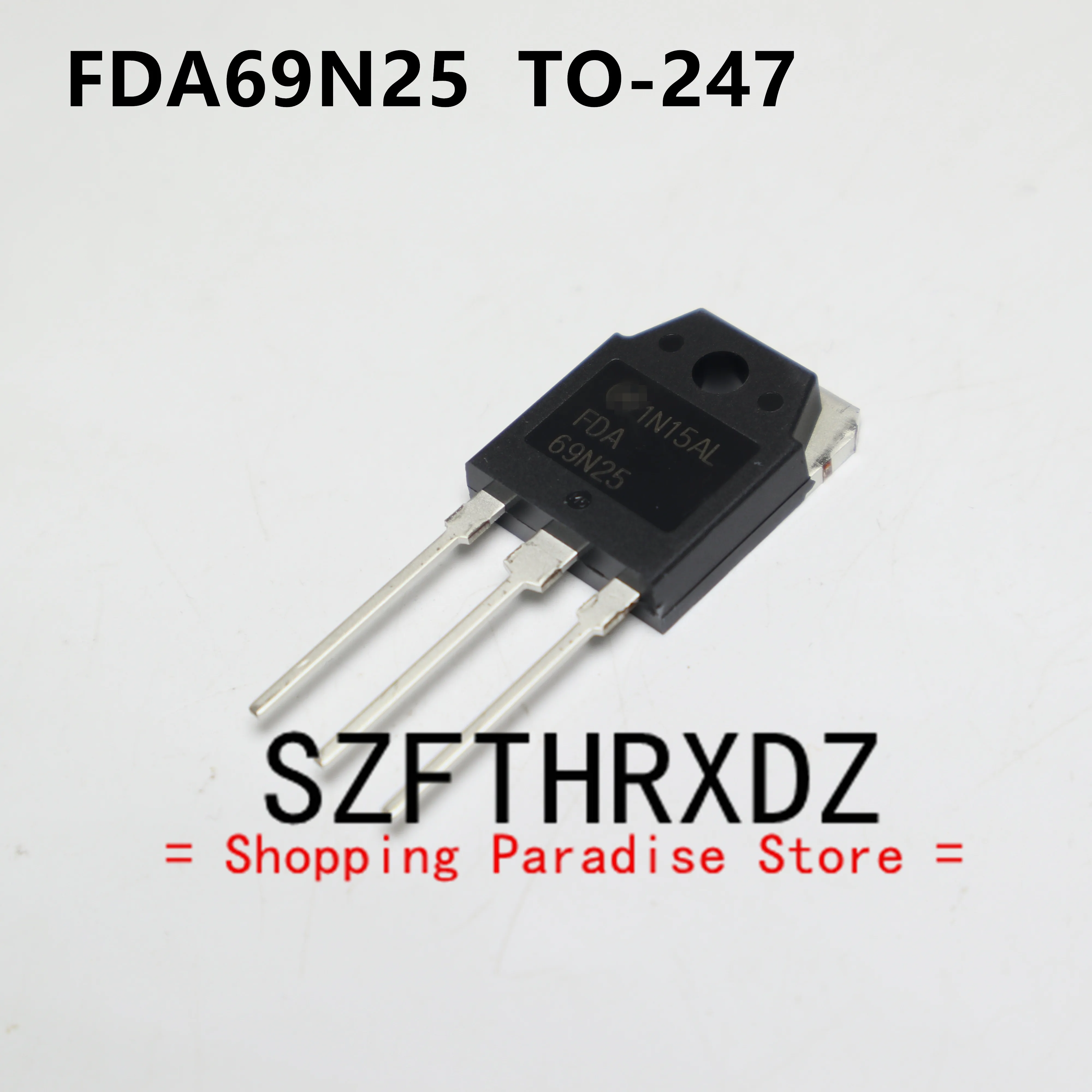 SZFTHRXDZ 10pcs 100% New Original  FDA69N25 69N25 TO-247 N-Channel MOSFET 69A 250V