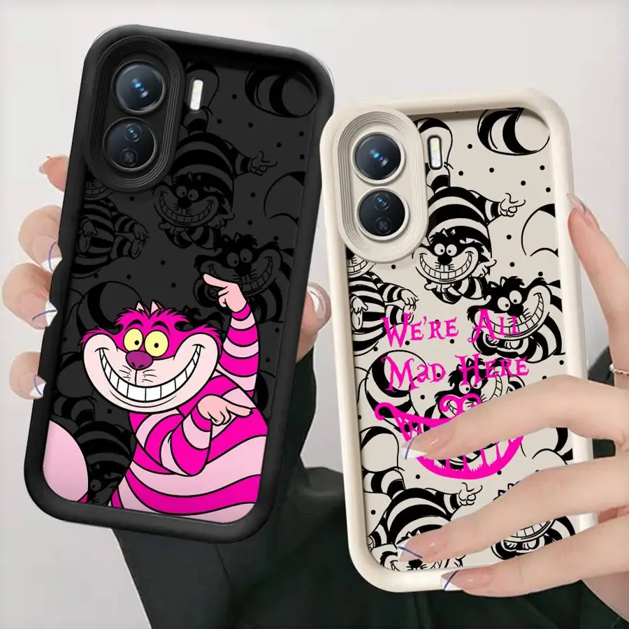 حافظة مضادة للصدمات لهاتف شاومي ريدمي نوت 11 10 14 برو 13 12 12C A1 Plus Poco X3 NFC غطاء هاتف من السيليكون أليس في بلاد العجائب لطيف #6