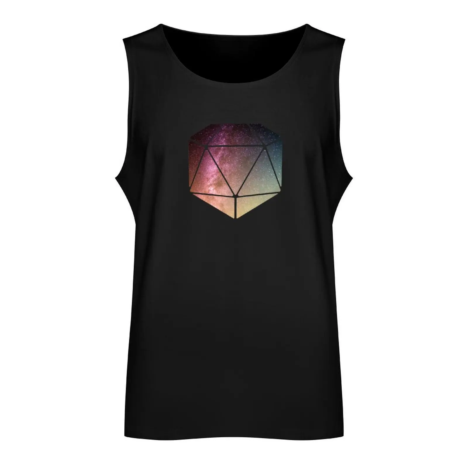 Galaxy of possibilities Tank Top Men's gym articles plain t-shirt Japanese t-shirt gym shirts