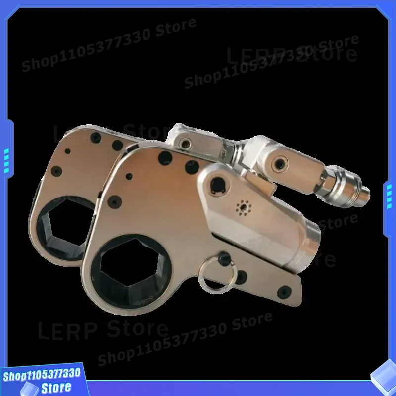 Heavy Duty Hydraulic Hollow Torque Wrench for High Speed Railway Contact Net Rod Installation Impact Resistant Tool for