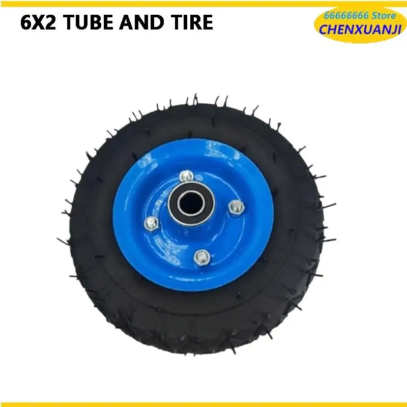 

High-Performance 6X2 Inflatable 6-Inch Scooter Tires, Thickened for Superior Wear Resistance