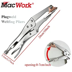 MacWork Manufacturing Plugweld Plier, Locking Pliers Auto Body Tool