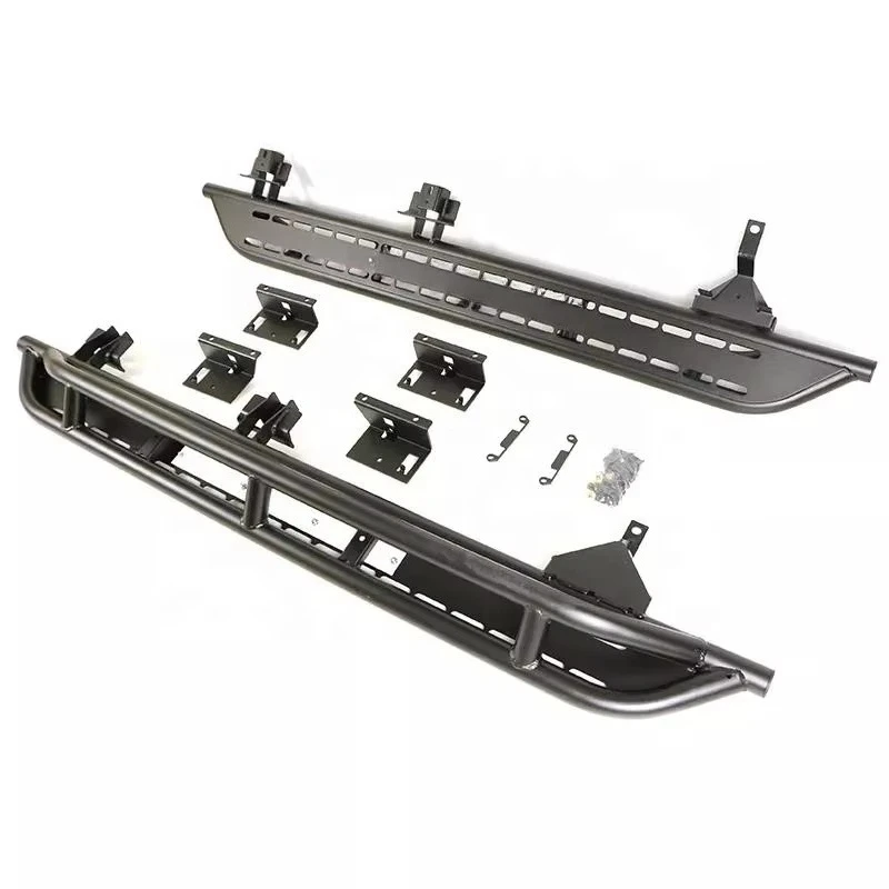 For 2021 2022 Bronco Side Steps 4 Door Nerf Bar Running Board
