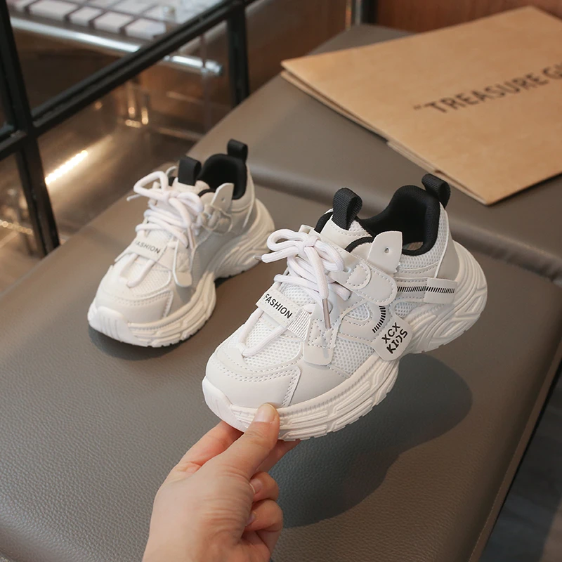 

Fashion Causal School Kids Running Sneakers Children's Autumn Versatile Sports Shoes Breathable Non-slip Boy Girl Leisure Shoes