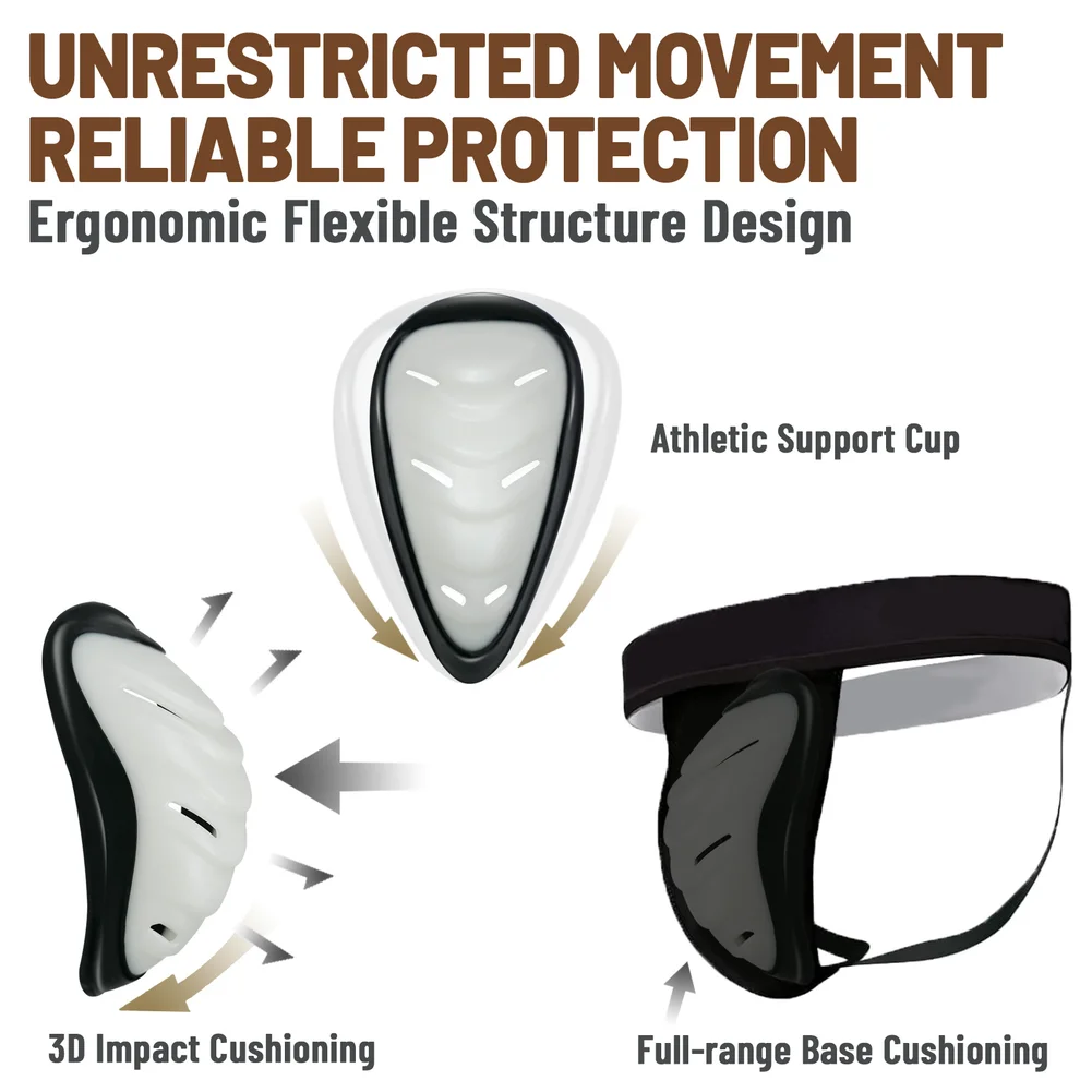 High Performance Elastic Groin Protector Set with Removable Cup for Boxing Sanda MMA Karate Muay Thai Taekwondo