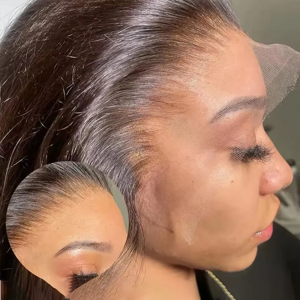 

40 Inch 13x4 Straight Lace Front Wigs Human Hair Wigs For Women Human Hair Glueless 250% Density Brazilian Human Hair Wigs