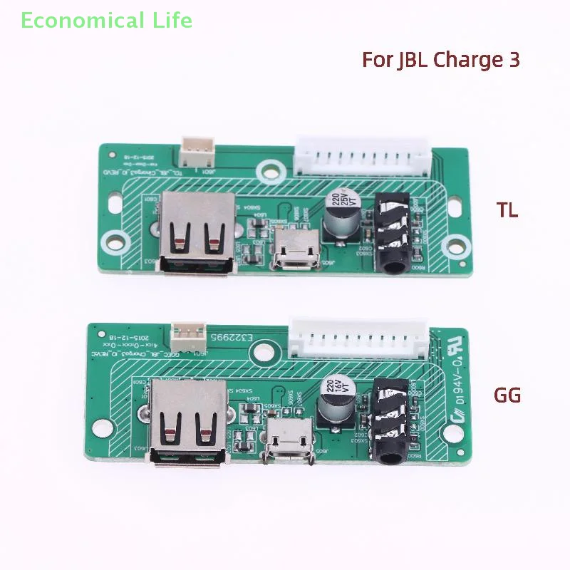 USB 2.0 Power Supply Board Connector For JBL Charge 3 Audio Jack For GG TL Bluetooth Speaker Micro USB Charge Port