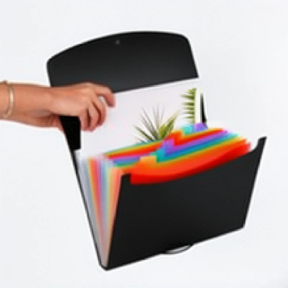 Office File Organizer A4 Document Folder Expanding Accordion Filing Bag Stationery Paper Storage Case For School