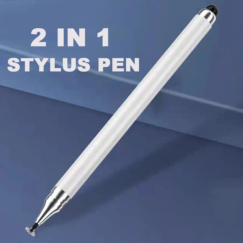 Tablet Pen Drawing Screen Touch Pen 2 in 1 Stylus Pen for IPhone IPad Tablet Capacitive Touch Pencil for Samsung Android Phone