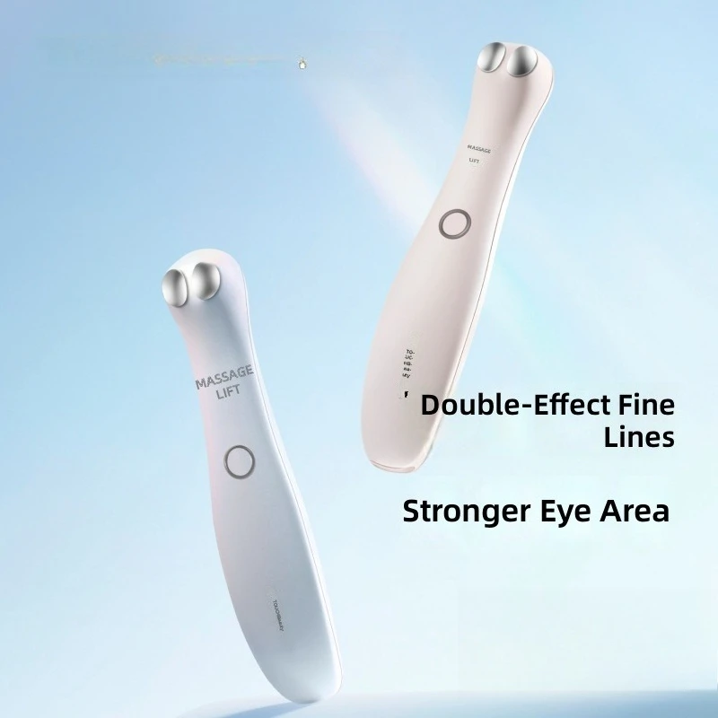 Eye Beauty Device, RF + EMS + Vibration for Dark Circles & Puffiness, Eye Serum Infusion Massager, Facial Eye Care Tool
