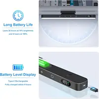 WILLED 5W Dimmable Night Light 3 Colors Adjustable Makeup Light with 2500mAh Rechargeable Under Cabinet for Closet Bedside Desk 4