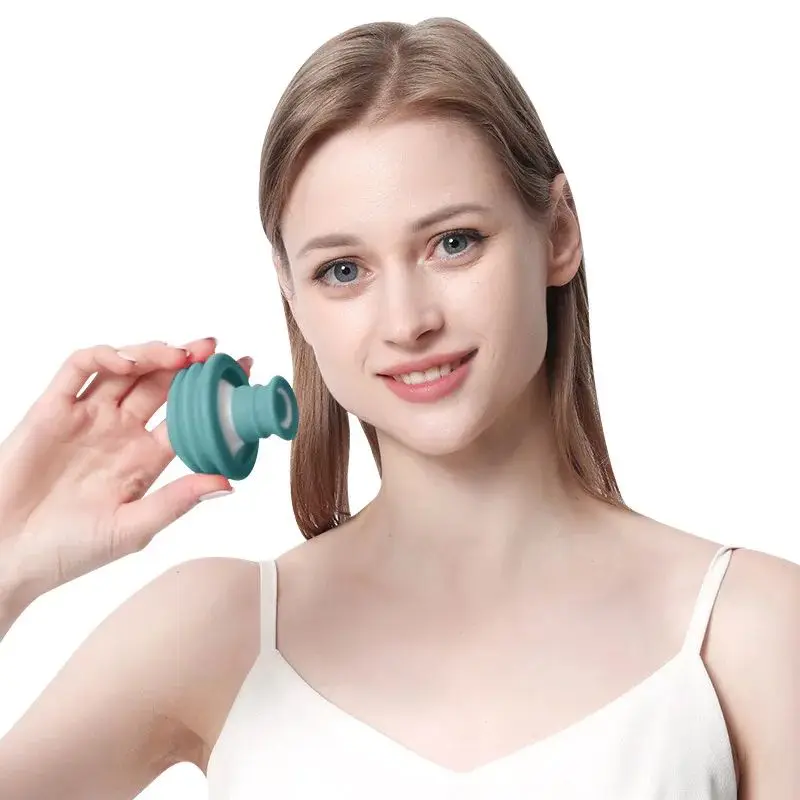 Silica Gel Mouth Jaw Exerciser Slimming Face Lift Tool Chin V Face Lifting Double Thin Wrinkle Removal Blow Breath Exerciser