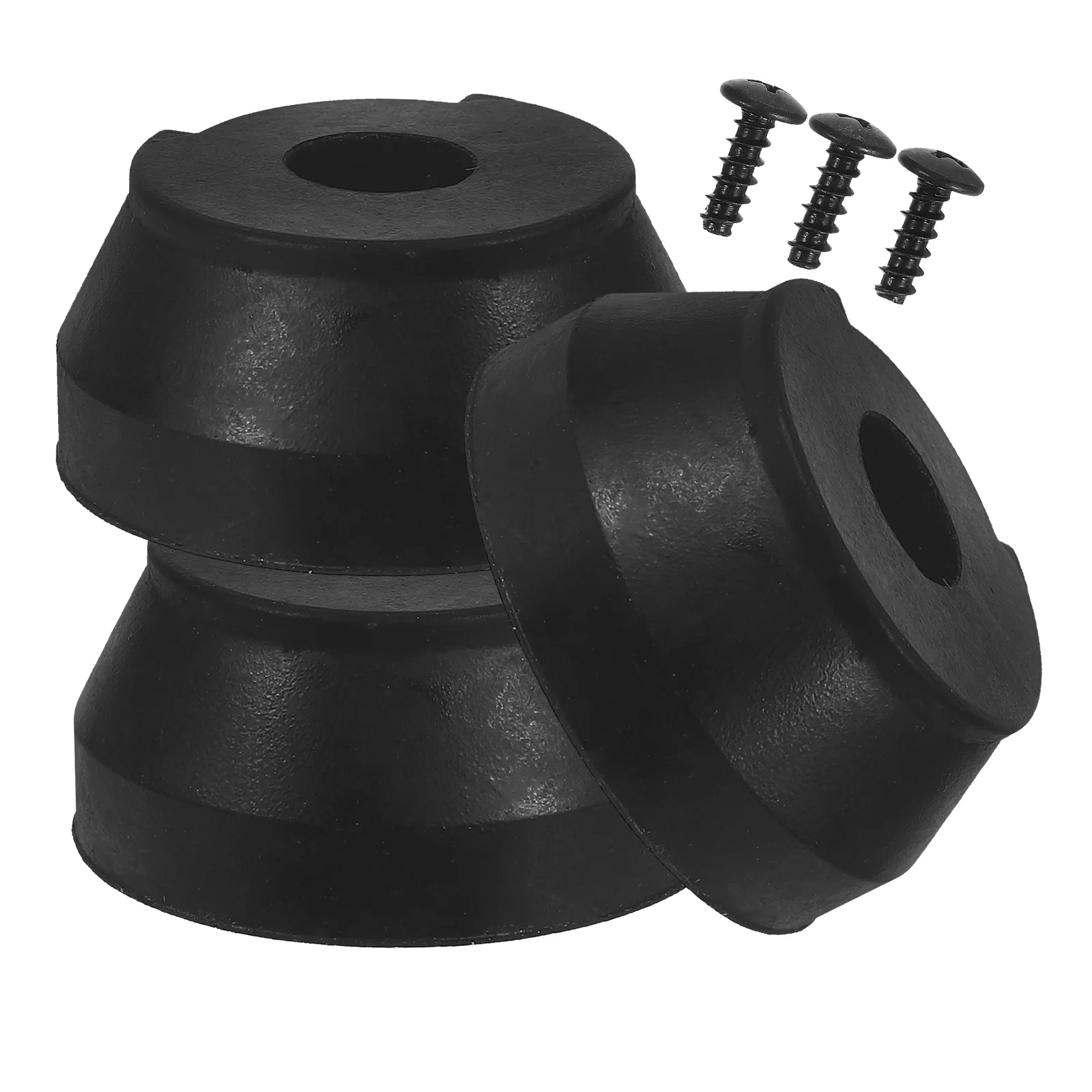 

3 шт., нескользящие резиновые насадки для трости, замена для пожилых людей, стабильность, увеличенная поддержка, подушечки для ног, нижние колпачки для костылей