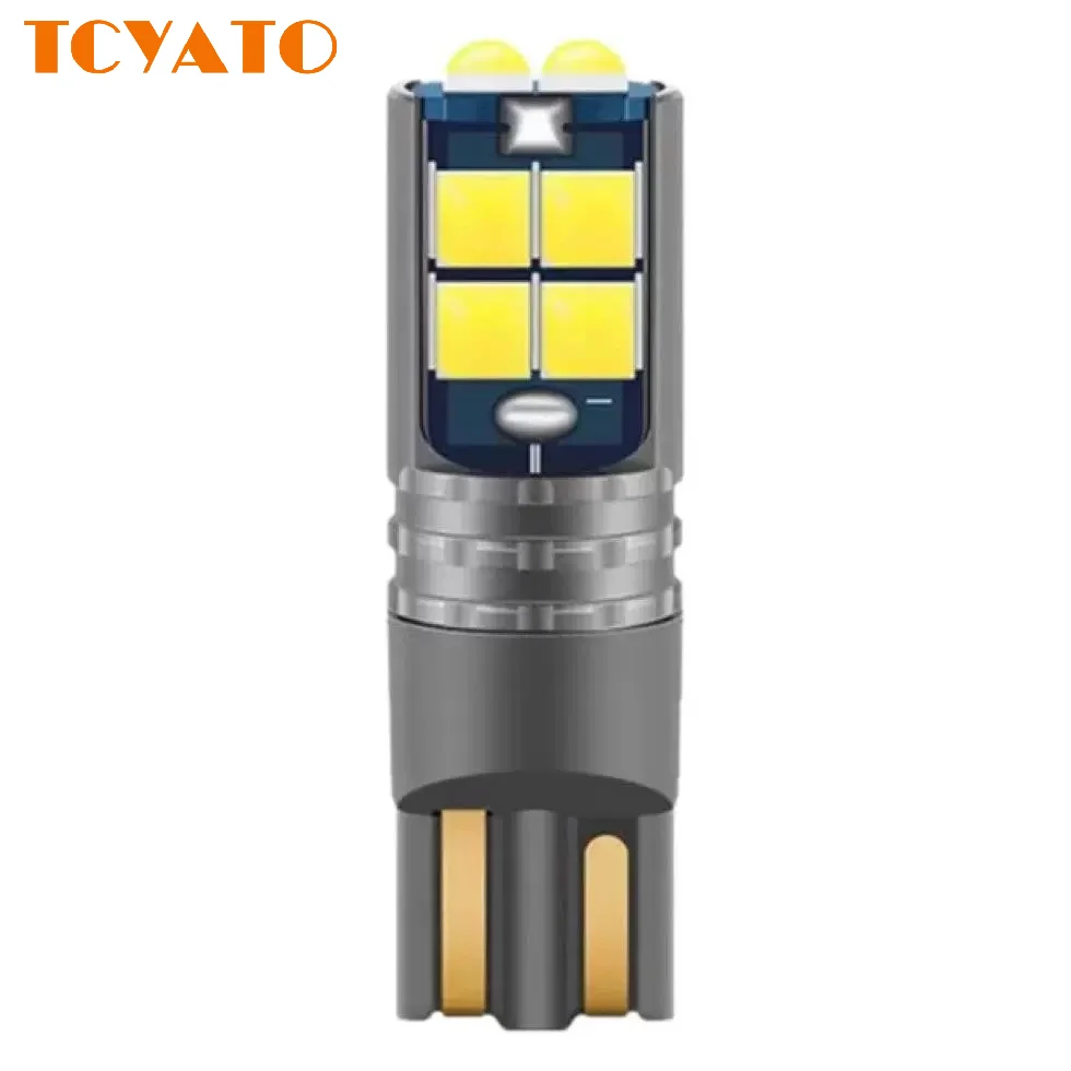 

TCYATO car LED 6PCS width indicator light T10 3030 10smd reading light license plate light wide voltage high-brightness car bulb