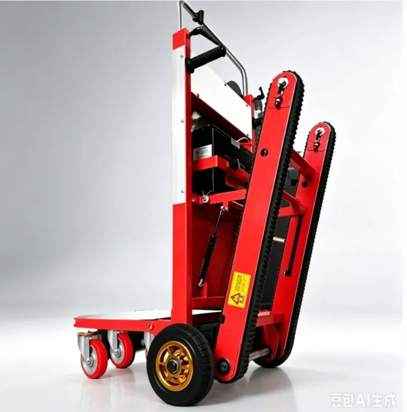 880lb Electric Stair Climbing Hand Truck 28/45SPM Rechargeable Dolly for Moving Heavy Loads