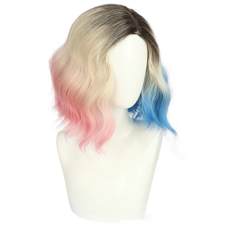 Euramerican Mode Vrouw Kort Haar Sinclair Cosplay Pruik Amerikaanse TV-serie Woensdag Decor Haarset Festival Feest Dagelijkse slijtage