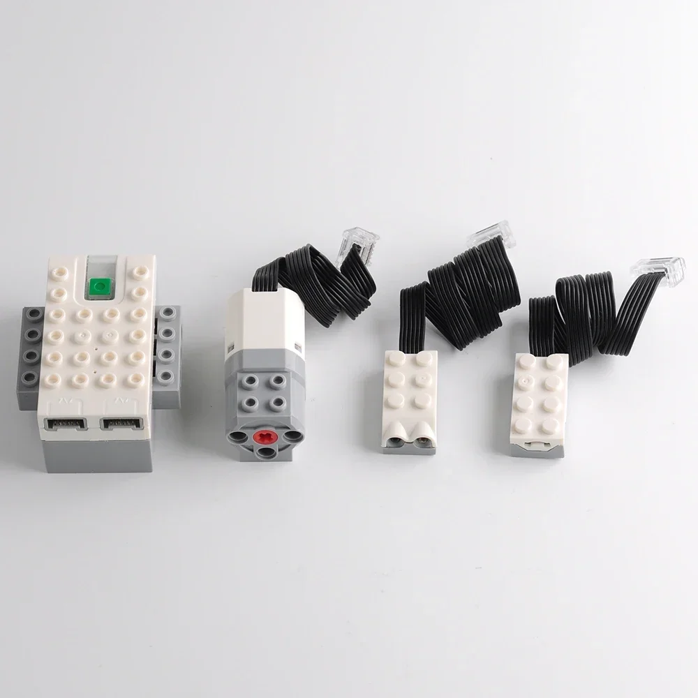 로봇 공학 건설 세트 빌딩 블록 Wedo2.0 교육용 DIY 장난감과 호환 가능 45300 하이테크 프로그래밍 로봇 상자 없음