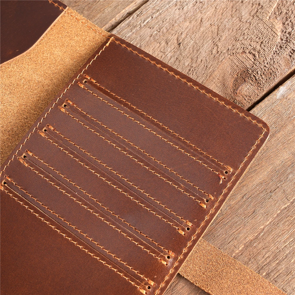 Men Genuine Leather Wallet Card Holde RFID Blocking Function Coin Purse Money Top Quality Wallets Multi-functional Card Hoder