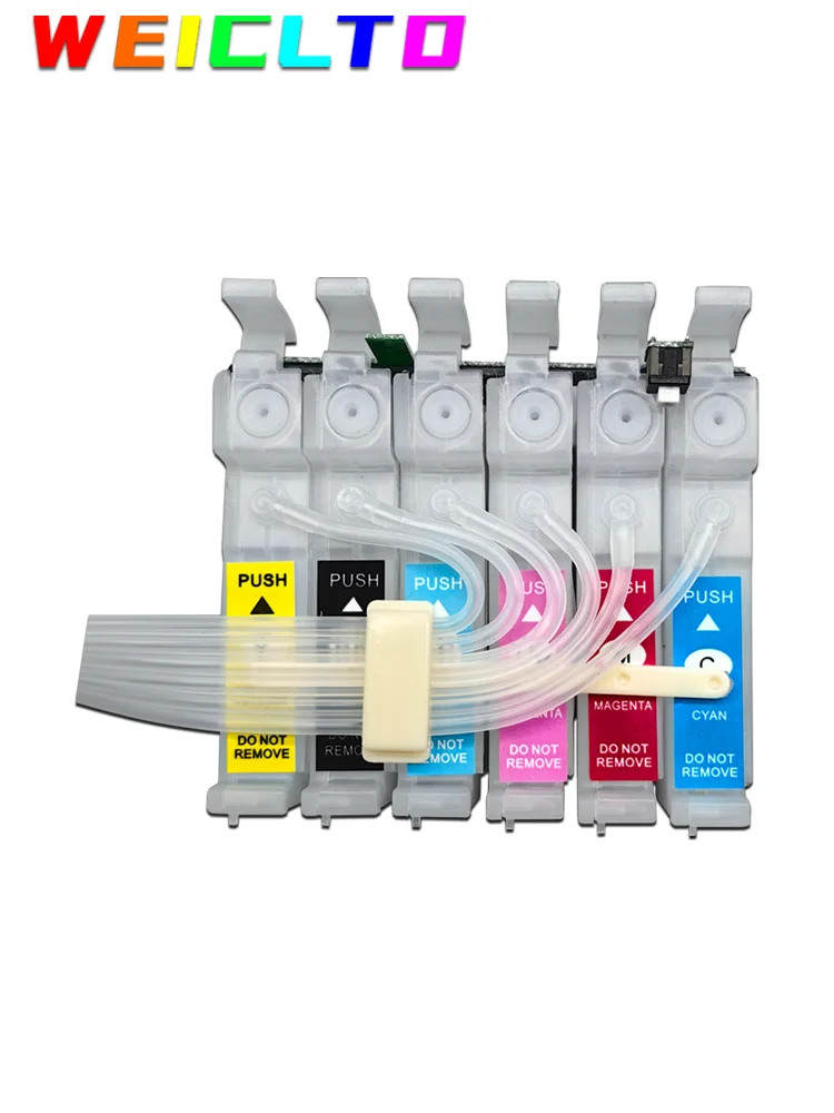 79 T0791-T0796 Ciss System with ARC Chip for Epson Artisan 1430 Stylus Photo 1400 Printer