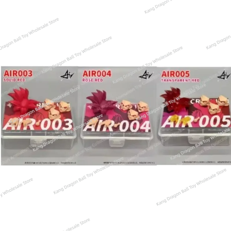 

Air Studio Dragon Ball Shf Red God Breath Goku Head Accessories Super Saiyan God Son Goku Custom Heads Kit Accessories