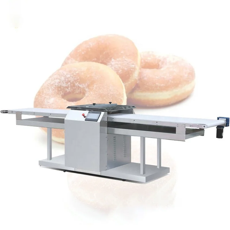 التجارية المستمرة الكرواسون العجين تشكيل القاطع Plc الدنماركية نفخة المعجنات دونات